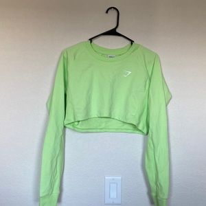 Gymshark cropped sweatshirt